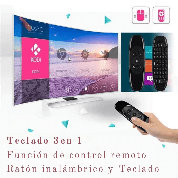 Control Remoto 3 en 1 con Teclado - Luxenshop