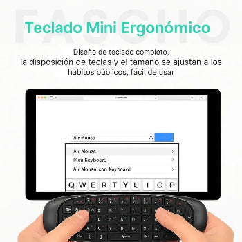 Control Remoto 3 en 1 con Teclado - Luxenshop